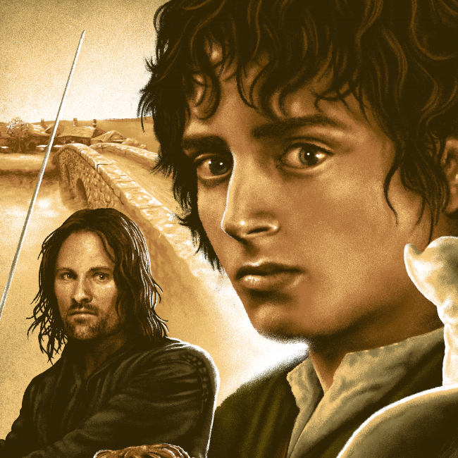 LORD OF THE RINGS, THE (TRILOGY) by Adam Rabalais – RARE PRINTS AND POSTERS